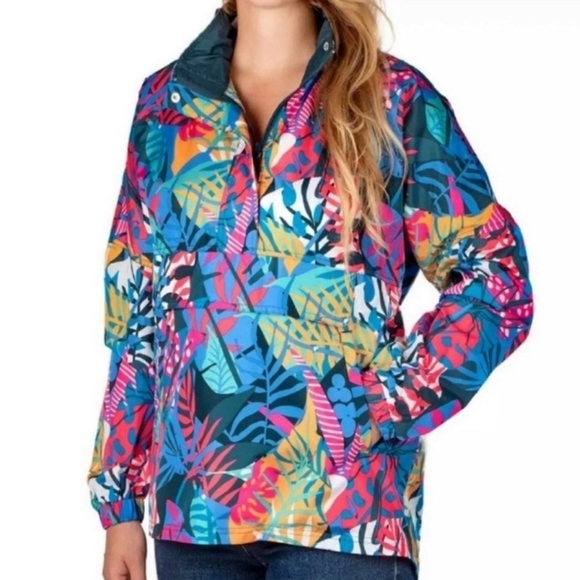 Lauren James Jackets & Blazers - Lauren James Colorful Windbreaker